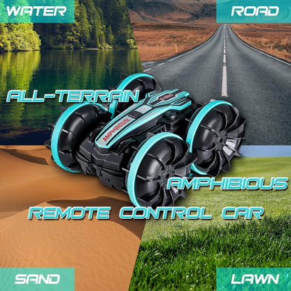 Coche Radiocontrol AquaRider™  + Helicóptero de Regalo