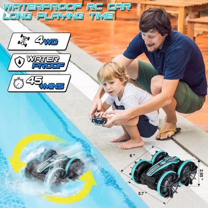Coche Radiocontrol AquaRider™  + Helicóptero de Regalo
