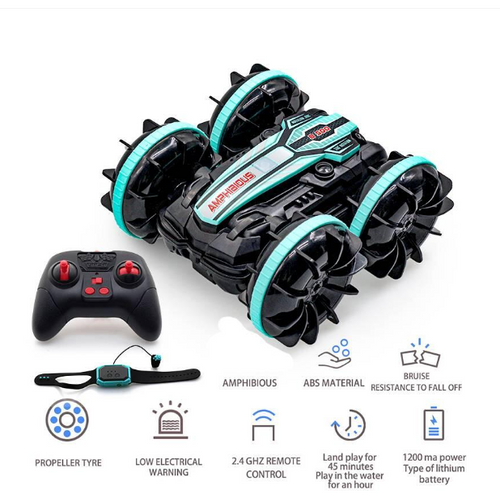 Coche Radiocontrol AquaRider™  + Helicóptero de Regalo